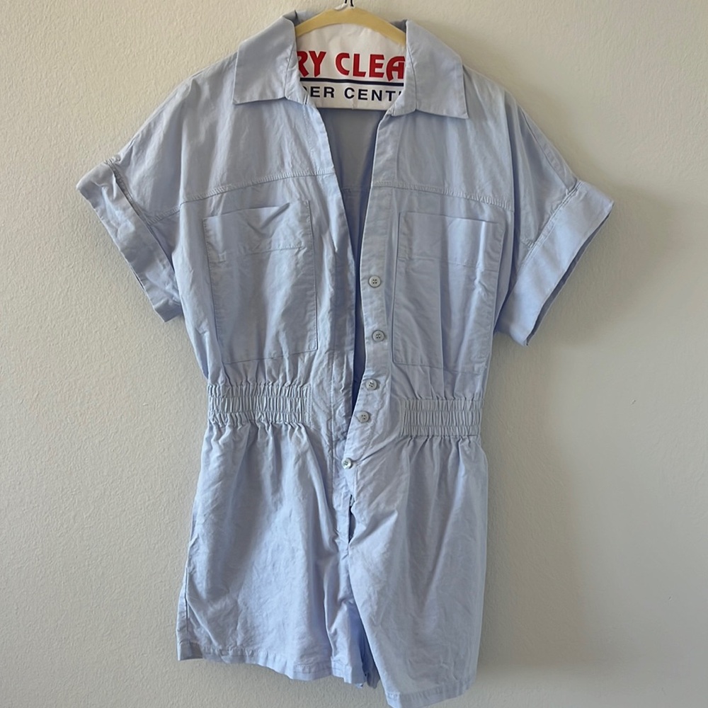 Blue Zara romper